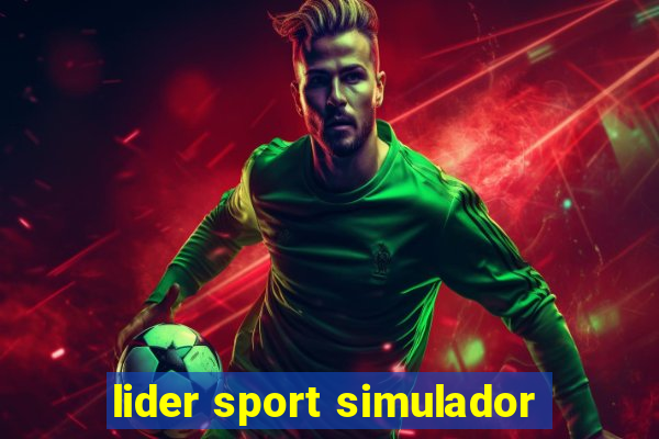 lider sport simulador